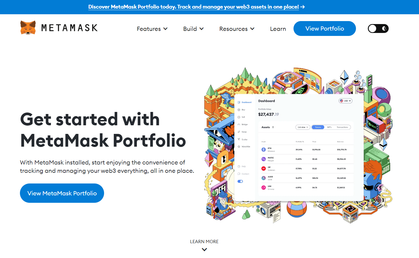 metamask home